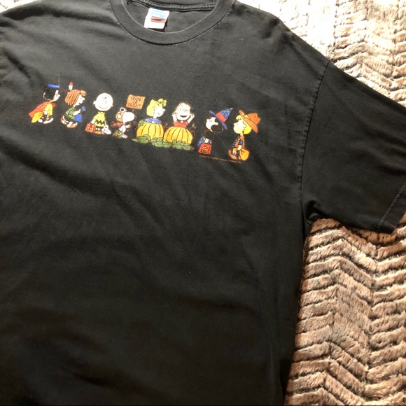 Vintage Peanuts Halloween Inspired Shirt - Picture 2 of 5